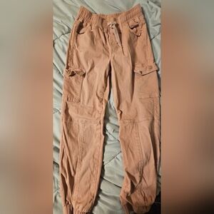 Casual Old Rose Cargo Pants- JUNIORS -5